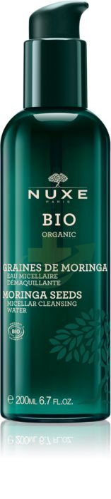 Nuxe Bio Organic Graines Moringa Eau Micellaire Demaquillant 200 Ml