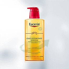 Eucerin Linea Pelle Sensibile pH5 Olio Detergente Doccia Delicato Lenitivo 400ml
