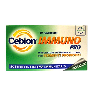 Cebion Linea Difese Immunitarie ImmunoPro Integratore Alimentare 10 Flaconcini