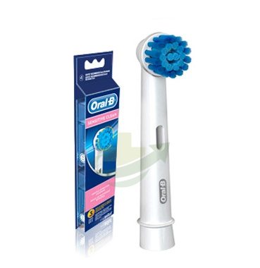 Oral-B Linea Igiene Dentale Quotidiana Sensitive Clean 3 Spazzolini di Ricambio