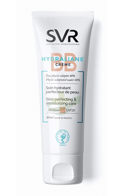 SVR Linea Hydraliane Pelle Sensibile BB Cream SPF20 Idratante Medio 40 ml
