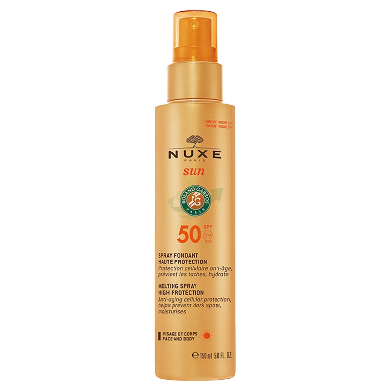 Nuxe Sun Linea Solare SPF50 Spray Lact Spray Alta Protezione Corpo 150 ml