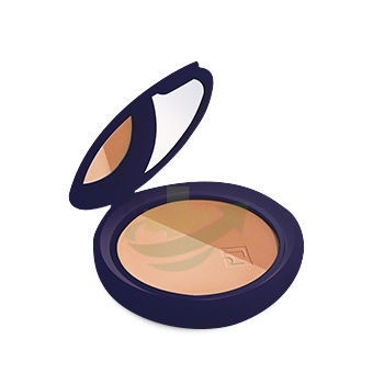 Rilastil Make-up Linea Maquillage AT Terra Compatta Illuminante Bicolore 18g