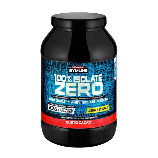 Enervit Sport Linea Gymline 100% Isolate Whey Zero Protein Cacao 900 g