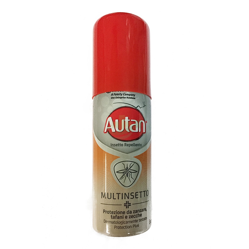 Autan Linea Insetto-Repellente Protect Plus Spray Anti-Punture Zanzare 50 ml