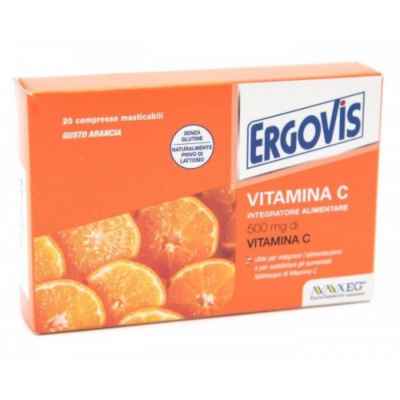 Eg Ergovis Vitamina C 500mg 30 Compresse Masticabili