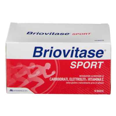 Briovitase Linea Vitamine Minerali Sport Carboidrati Cloruro Vitamina C 10 Buste