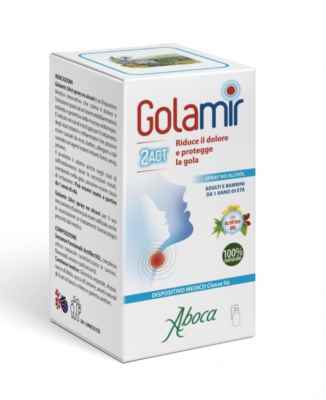 Planta Medica Linea Dispositivi Medici Gola Golamir 2Act Integratore Spray 30 ml
