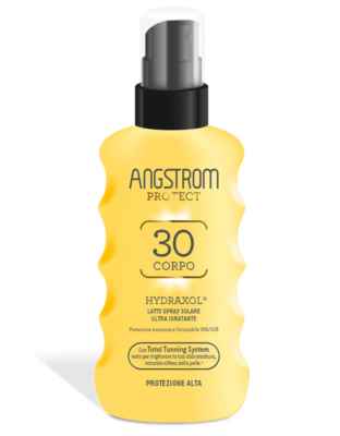 Angstrom Linea Protect Hydraxol Corpo SPF30 Spray Solare Ultra Idratante 175 ml