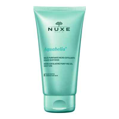 Nuxe Linea Aquabella Gel Purificante Microesfoliante Detergente Viso 150 ml